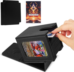MTG Deck Box for Commander Display,Card Deck Box Fits 100 Double Sleeved Card... - Image 1