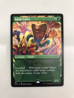 Lotus Cobra Showcase MTG Magic the Gathering Card NM Near Mint ZNR - Image 1