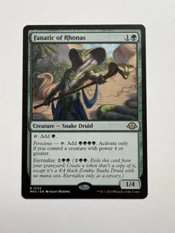 Fanatic of Rhonas MTG Magic the Gathering Card NM Near Mint MH3 - Image 1