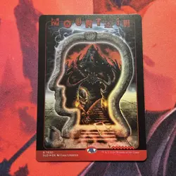 Mountain Borderless Foil, Mtg Single, Secret Lair: Brandead, 1650 NM - Image 1