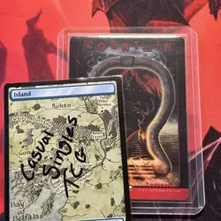 Mountain Borderless Foil, Mtg Single, Secret Lair: Brandead, 1650 NM - Image 3