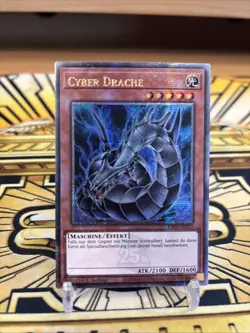 Yugioh Cyber Drache Quarter Century Secret Rare RA03-DE155 - Image 1