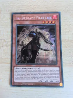 Tri-Brigade Fraktall MP21-EN171 Prismatic Secret Rare 1st Edition Yu-Gi-Oh! - Image 1