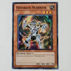 Feedback Warrior - YS11-EN007 - HP/DMG - Common - 1st ed - Yugioh - Image 1