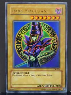 Dark Magician LOB-005 Ultra Rare Unlimited Yugioh Card | Asian English | NM - Image 2