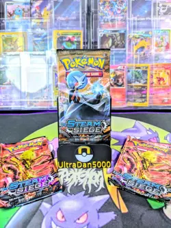 Pokemon XY Steam Siege Booster Pack - 10 Cards / Pack - Random Art - SEALED - Image 1