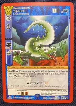 MetaZoo CCG Ogopogo Native: First Edition 009/174 Reverse Holo Single Card NM - Image 1
