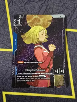 Sayla Mass - GD01-087 - R+ Alternate Art - Gundam TCG Card Game - Image 1