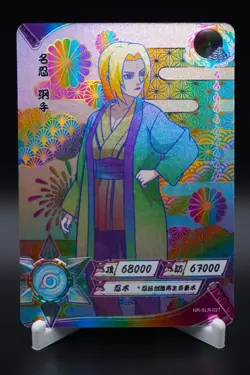 Tsunade NR-SLR-027 Positive Naruto Kayou Card Tier 4 Wave 3 - NM - Image 1