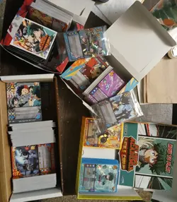 My Hero Academia Card Game Booster Boxes, Loose Cards, And 2 Structure Decks - Image 1