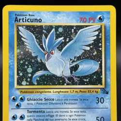 Articuno 2/62 Fossil Set Holo & Non Holo Vintage 1995 Pokemon Card - NM 💎 - Image 3