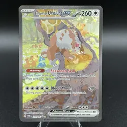 Bloodmoon Ursaluna ex 216/167 Twilight Masquerade SIR Holo Pokemon Card - NM 💎 - Image 1