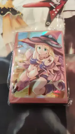 Manga Witch Dark Magician Girl Card Sleeves japanese size 45 - Image 1
