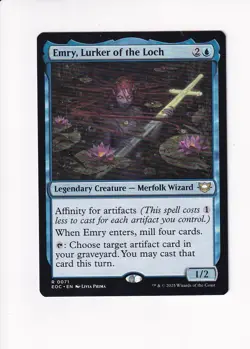 MAGIC THE GATHERING MTG COMMANDER: EDGE OF ETERNITIES EMRY, LURKER OF THE LOCH - Image 1