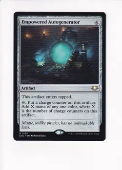 MAGIC THE GATHERING MTG COMMANDER: EDGE OF ETERNITIES EMPOWERED AUTOGENERATOR - Image 1