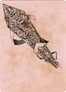 🧙Stonespeaker Crystal 81/81 Art Series CLB Commander Legends Baldur’s Gate MTG - Image 1