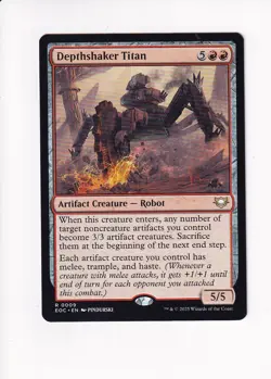 MAGIC THE GATHERING MTG COMMANDER: EDGE OF ETERNITIES DEPTHSHAKER TITAN - Image 1