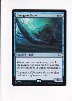 MAGIC THE GATHERING MTG COMMANDER: EDGE OF ETERNITIES DEEPGLOW SKATE - Image 1