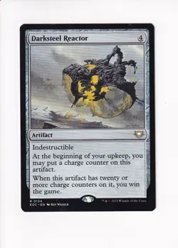 MAGIC THE GATHERING MTG COMMANDER: EDGE OF ETERNITIES DARKSTEEL REACTOR - Image 1