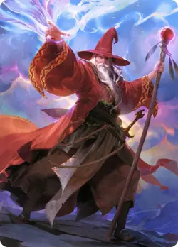 🧙Elminster 36/81 Art Series CLB Commander Legends Baldur’s Gate MTG - Image 1