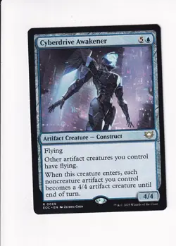 MAGIC THE GATHERING MTG COMMANDER: EDGE OF ETERNITIES CYBERDRIVE AWAKENER - Image 1