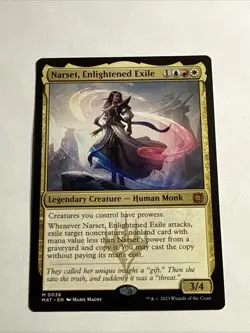 🔥 MTG Narset, Enlightened Exile March of the Machine: The Aftermath Regular 🔥 - Image 1