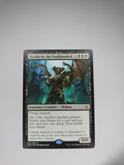 Razaketh, the Foulblooded - Hour of Devastation - 73/199 - Near Mint - MTG - Image 1