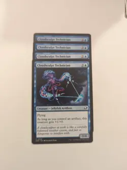 (4) Cloudsculpt Technician *PLAYSET* Edge Of Eternities Regular NM MTG - Image 1