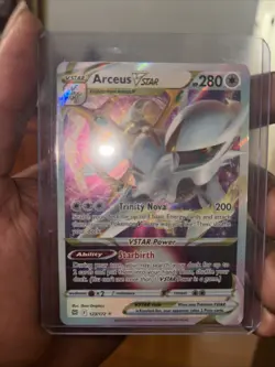 Arceus VSTAR - 123/172 - Pokemon Brilliant Stars Sword Shield Ultra Rare Card NM - Image 1