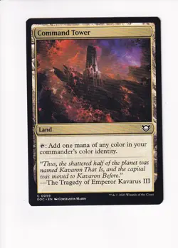 MAGIC THE GATHERING MTG COMMANDER: EDGE OF ETERNITIES COMMAND TOWER (#1) - Image 1