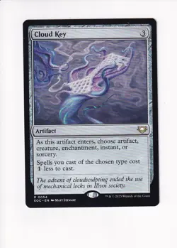 MAGIC THE GATHERING MTG COMMANDER: EDGE OF ETERNITIES CLOUD KEY - Image 1