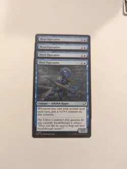 (4) Illvoi Operative *PLAYSET* Edge Of Eternities Regular NM MTG - Image 1