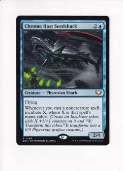 MAGIC THE GATHERING MTG COMMANDER: EDGE OF ETERNITIES CHROME HOST SEEDSHARK - Image 1