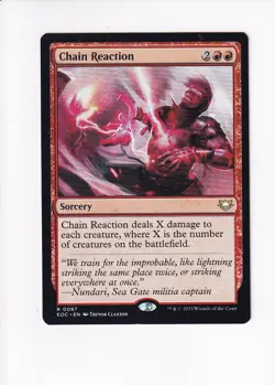 MAGIC THE GATHERING MTG COMMANDER: EDGE OF ETERNITIES CHAIN REACTION - Image 1
