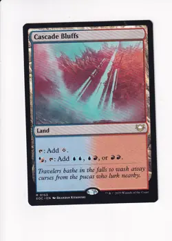 MAGIC THE GATHERING MTG COMMANDER: EDGE OF ETERNITIES CASCADE BLUFFS - Image 1