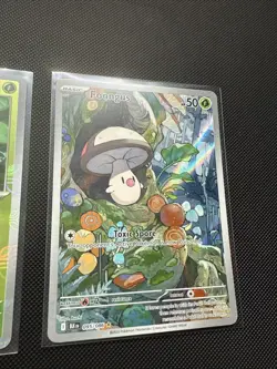 Pokemon Card Lot Foongus - 095/086 Art Rare Black Bolt & Master Ball Pattern NM - Image 3