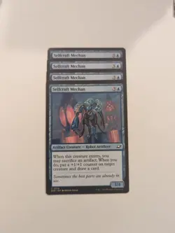 (4) Selfcraft Mechan *PLAYSET* Edge of Eternities Regular NM MTG - Image 1