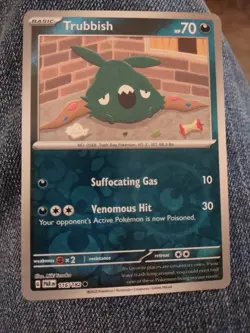 Trubbish - 116/182 Paradox Rift Reverse Holo Pokemon - NM - Image 1