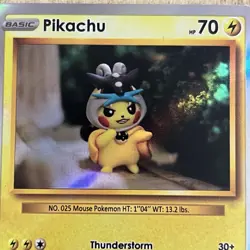 Yellow Pluto Village Pokemon Fanart Pikachu Fan Made - Image 3