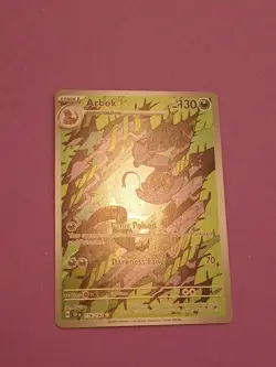 Pokemon Temporal Forces Arbok 176/162 Illustration Rare - Image 2