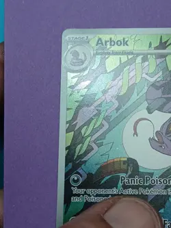 Pokemon Temporal Forces Arbok 176/162 Illustration Rare - Image 4