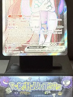 Pokemon Card Team Rocket's Mewtwo ex 213/182 Destined Rivals Holo Full Art NM - Image 3