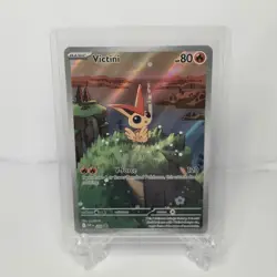 Pokemon Victini Illustration rare SVP 208 Promo Cards NM!! - Image 1