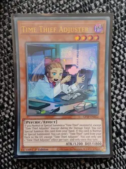 Time Thief Adjuster GFTP-EN012 Ultra Rare Near Mint 1st Edition Yugioh - Image 1