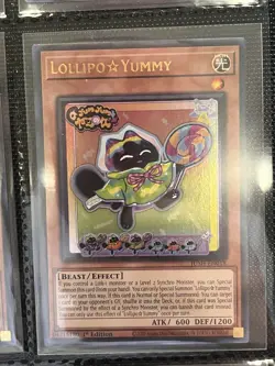 Lollipo Yummy (UR) JUSH-EN018 YuGiOh! Justice Hunters 1st Edition - Image 1