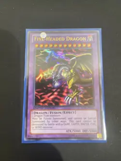 Yugioh! Five-Headed Dragon LC03-EN004 Limited Edition RARE HOLOFOIL NM - Image 1