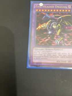 Yugioh! Five-Headed Dragon LC03-EN004 Limited Edition RARE HOLOFOIL NM - Image 3