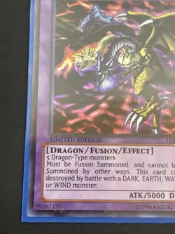 Yugioh! Five-Headed Dragon LC03-EN004 Limited Edition RARE HOLOFOIL NM - Image 4
