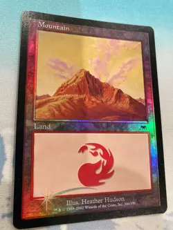 1x FOIL Mountain -SP- MTG - Image 1