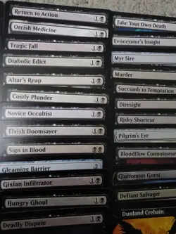 Pauper EDH - Shirei, Shizo's Caretaker Commander Deck, Mono Black Death ☠ - Image 3